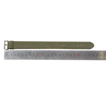 New thin NATO nylon strap fits Huawei Seiko No.5 water ghost a canvas watch strap 20/22mm