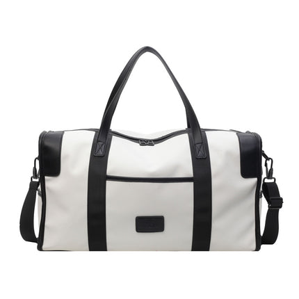 Large Capacity Travel Bag Can Carry Fashionable Luggage Bag Retro Handbag Dry and Wet Separate Sports Fitness Bag