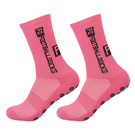 Football Socks FS Men's and Women's Training Socks Non-slip Football Professional Thickened Towel Bottom Long Socks Short Socks