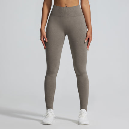Cationic Seamless Yoga Outfit Set with Hip-Lifting Tight Fitness Pants and Backless Sports Bra Yoga Tank Top for Body Shaping