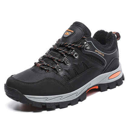 Outdoor Foreign Trade plus size Couple's Low-top Outdoor Hiking Shoes Autumn and Winter Fashion Men's and Women's Fashion Travel Shoes