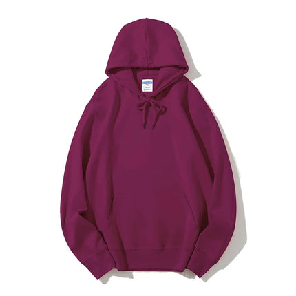 Men's autumn AG300g health cloth solid color hooded vests men's cross-border fashion brand men's coat printing wholesale