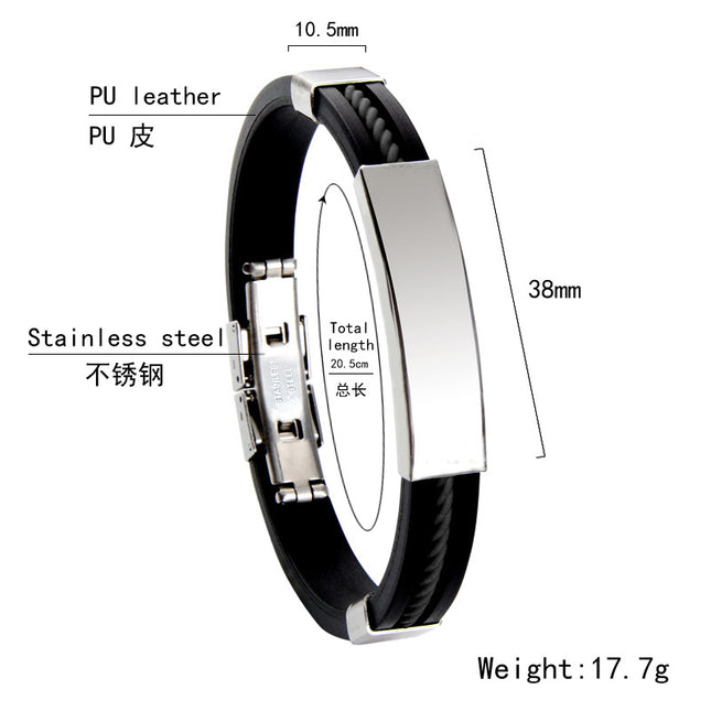 Yiwu small jewelry wholesale summer butterfly buckle cross-border polishing a man and a woman jewelry small commodity stainless steel bracelet
