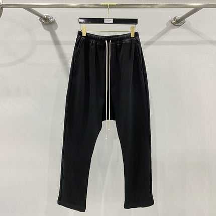 Subhuman Men's | Drop-Crotch Sweatpants, Large Size Casual Pants, European and American Hip-Hop Sports Pants, Men's Street Casual Versatile Pants