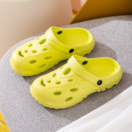 Qida Shun New Fashionable Men's and Women's Hole Shoes Summer Beach Shoes Couple's Dual-Use Sandals Ventilated Baotou Garden Shoes