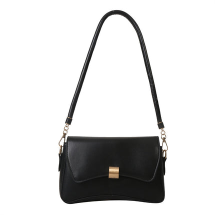 Bags for Women 2025 New Summer Single Shoulder Crossbody Bag Simple Casual Armpit Baguette Bag Fashion Versatile Small Square Bag