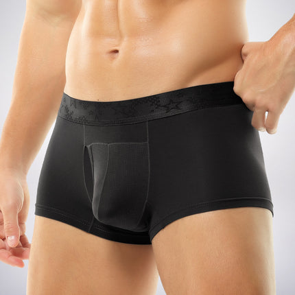 Gunshot Separate Underwear Men's Scrotum Shearer Men's Boxer Summer Thin Comfortable Personalized Breathable Four-Corner Pants