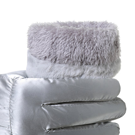 New Cycling Gloves for Women in Winter, Warm and Windproof, Riding Electric Bikes, Skiing, Waterproof, Velvet, Thickeneded, Cold-Proof and Touch-Screen