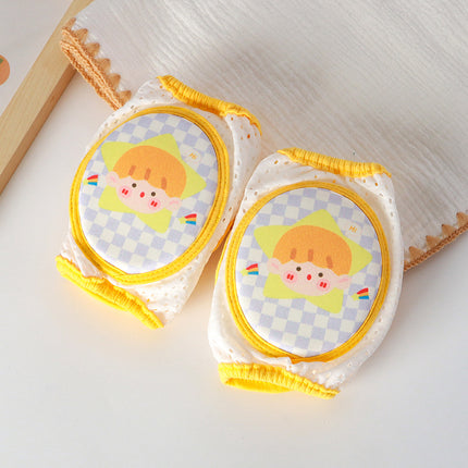 Children's knee pad adjustable elbow pad infant crawling protective gear toddler anti-fall artifact mesh breathable knee pad cover
