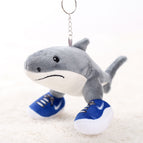 Size as shown in color / Two-legged shark pendant - about 15cm/38g