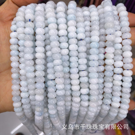 5X8Mm Natural Stone Agate Spacer Beads Abacus Beads Spacer Beads Loose Beads Handmade DIY Necklace Bracelet Jewelry Batch
