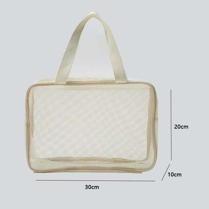 Mesh Bath Bag Bath Bag Hollow Out Bath Bag Large Capacity Bath Bag Portable Cosmetic Bag Drain Gym Bag Bags Bath Bag