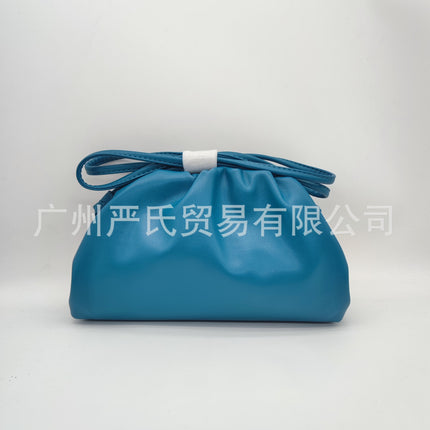 2022 New Cloud Bag Cross-border Women's Bag Pleated Dumpling Bag Autumn and Winter Fashion Shoulder Crossbody Bag Handbag Women's Bag