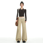Light khaki trousers / XS