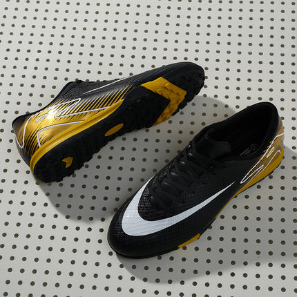 Cross-border foreign trade football shoes men's broken nails primary school students teenagers mandarin duck couple artificial grass spikes training wholesale