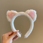 White cat ear headband (BN1546)