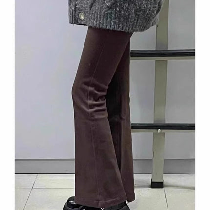 Plus Size Retro Bootcut Jeans for Women 2025 Autum New Fat mm Pear-Shaped Figure High Waist Slim Flared Pants
