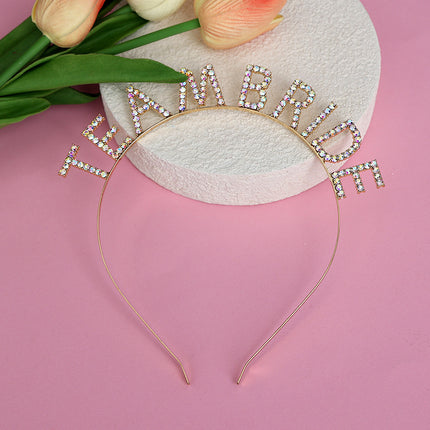 European and American Hair Bundles, Birthday Party Headbands, Happy Birthday, Fast and High-End Accessible Luxury Hair Accessories