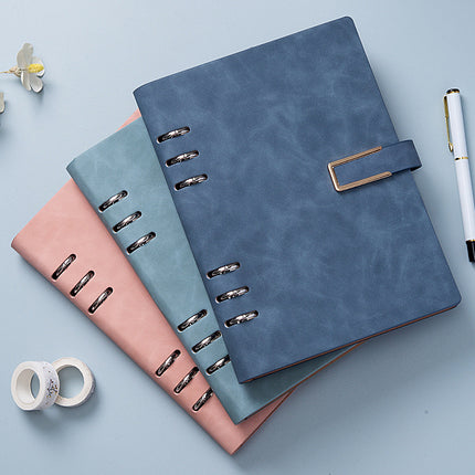 Loose-leaf a5 notebook simple b5 removable notepad business office gift box suit printable logo