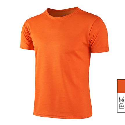 Crewneck T-shirt quick-drying clothes overalls sublimation foreign trade election clothes short-sleeved campaign advertising shirt printing logo