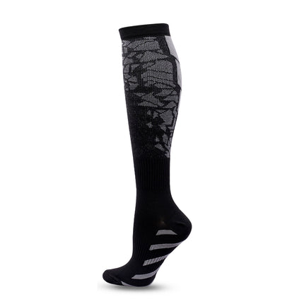 Amazon sports compression socks women summer sports professional stockings running calf socks elastic compression socks wholesale