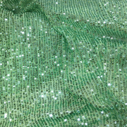 3mm straight sequins embroidered stretch mesh vertical embroidered beads fabric dress wedding dress stage clothing fabric wholesale
