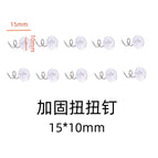 30x30cm [opp packaging] / Reinforced twist nails 10 pcs/pack
