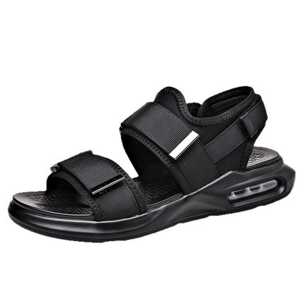 Summer Sandals Fashion Set Feet Beach Shoes Casual All-match Mesh Breathable Shoes Lightweight Soft Sole Outdoor Men's Shoes