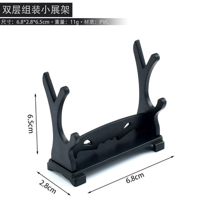 Arts and crafts weapons storage box display rack accessories collection gift box three-dimensional display rack multi-layer display rack