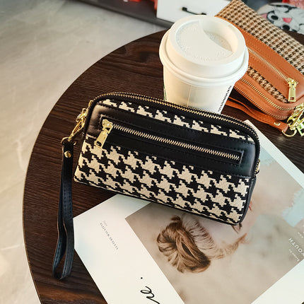 Elegant Women's Clutch Bag 2026 New Model, Can Hold Mobile Phone, Fashionable High-End Designer Wristlet Wallet