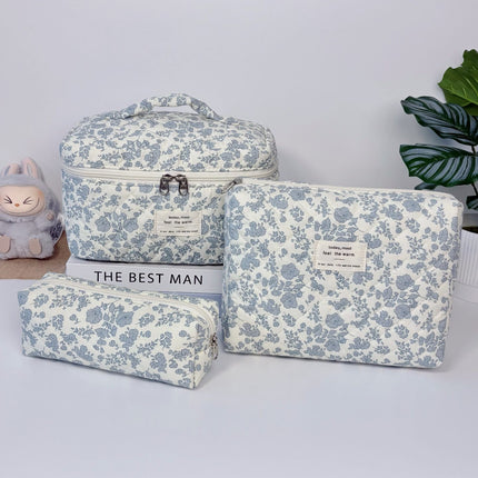 Large-Capacity Partitioned Makeup Bag, High-End Portable Storage Bag, Wholesale in Stock, Exclusively for Cross-Border Sales, Supports Labeling and Dropshipping