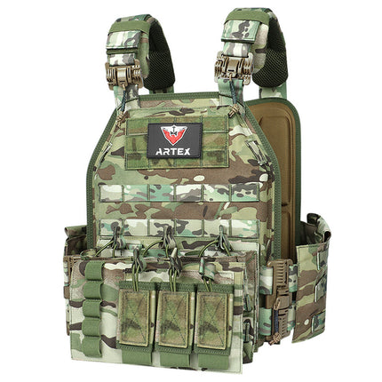 Amazon's New Quick-release Outdoor Suit Supplies Training Vest Multi-functional Field Tactical Vest Manufacturer in Stock