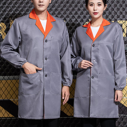 Dirty-Resistant Coat, Coveralls, Work Clothes, Men's Wear-Resistant Factory Clothes, Workshop Handling Logistics Work Clothes, Auto Repair Clothes, Work Clothes, Labor Insurance Clothes