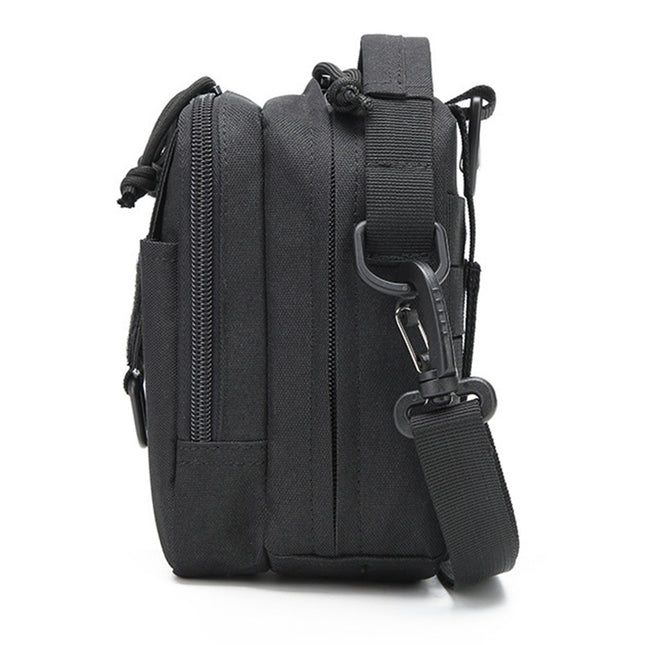 New Outdoor Crossbody Portable Shoulder Bag Multifunctional Portable Waist Bag Mobile Phone Card Bag Large Capacity Crossbody Bag