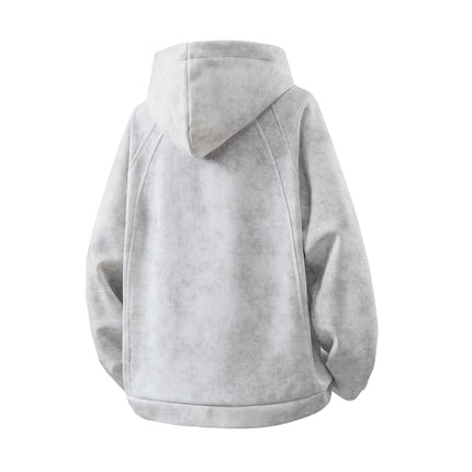 2025 New Spring and Autumn Jacket Men's Trendy Handsome Hooded Sweatshirt Casual Versatile Sports Zipper Hoodie
