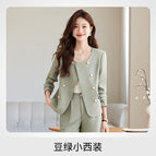 Single green suit / M
