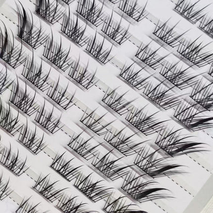 Large Capacity Glue-free False Eyelash Fox Female Natural Simulation Eyelash Oblique Fox Glue-free Su Daji Eyelash