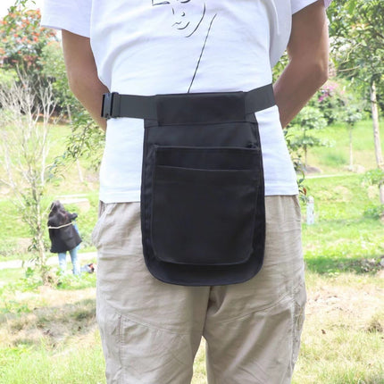 Amazon Outdoor Multifunctional Multi-Pocket Zipper Waist Bag Sports Fashion Belt Apron Waist Cover Hanging Waist Storage Bag