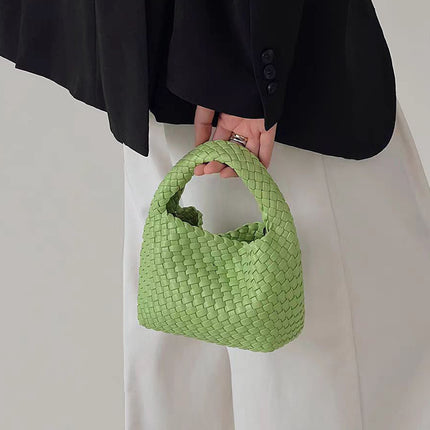Woven PU Tote Bag / Sac Tressé PU
