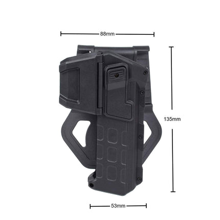 New Tactical Glock 1911 Quick-Draw Holster, Waist Holster, Leg Holster, Nylon Removable Flashlight Glock Holster
