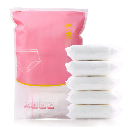 Pure cotton disposable underwear women high waist pregnant women sterilization travel hotel portable wash-free day throw men's boxer pants wholesale