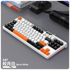 Viper K87 game keyboard-bright moon white