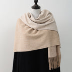Double sided-beige beige / 200*67cm (360g)
