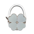 Four-leaf clover solid white