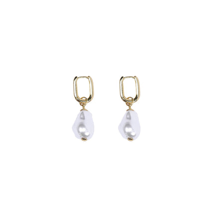 Aliexpress French Retro Special-Shaped Baroque Pearl Necklace Pearl Earrings Accessible Luxury High-End Pearl Bracelet for Women