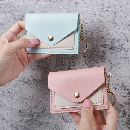 Cross-border New Creative Fashion Small Card Bag Women's Candy Color Keychain Jewelry Student Bus Card Holder Wholesale