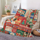 Christmas elderly illustrations / 70*100CM【280g】