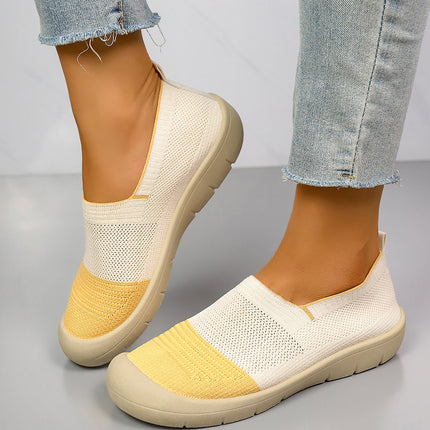 Women's Shoes, New Summer Style, Versatile Casual Shoes, Cross-Border Soft-Soled Mom Shoes, Slip-On Foreign Trade Shoes, Flat and Comfortable