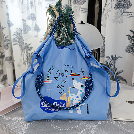 New Canvas Bag Embroidered Shopping Bag Tote Bag Large Capacity Bag Women's Handbag Crossbody Bag