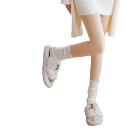 Fleece-Lined Thick Warm Bare-Leg Effect Women's Autumn and Winter Thin Fleece Nude Color Double-Layer Natural Base Leggings Pantyhose